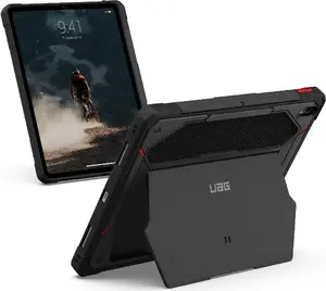 URBAN ARMOR Monarch aizsargmaciņš Apple iPad Air 13 collu (2024-2026), kevlar melns