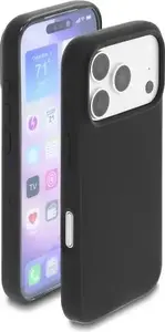 Delock Protective Case for iPhone 17 Pro, Soft-Touch Silicone, Black
