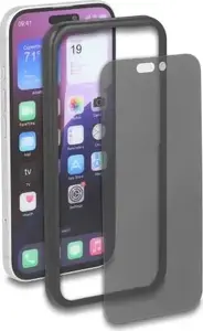 Delock Tempered Glass Screen Protector for iPhone 16 Pro with 4-Way Privacy Filter and Installation Kit
