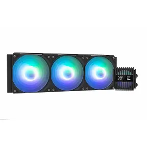 Zalman ALPHA2 V2 A36 Black 360 mm CPU Liquid Cooler with Aluminium and Copper radiator, compatible with LGA 1700, LGA 1851, AM4, and AM5 sockets