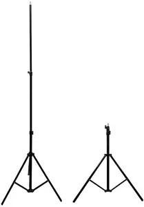 E-LIGHT ELIG-TR-16M Premium Metal Tripod Stand 1.6m with 1/4 inch Screw for LED Ring Lights and Cameras