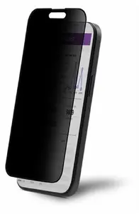 dbramante Connect 3D Screen Protector for Apple iPhone 15 Pro Max, Corning Gorilla Glass, Black
