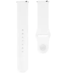 Araree Connect 20mm Silicone Loop Watch Strap, Size M/L, White
