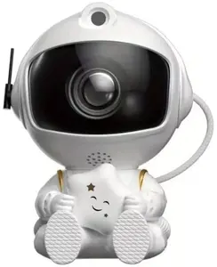 Eko-Light LED Astronaut Star Sky and Nebula Projector with 360-Degree Rotating Head and Remote Control, White