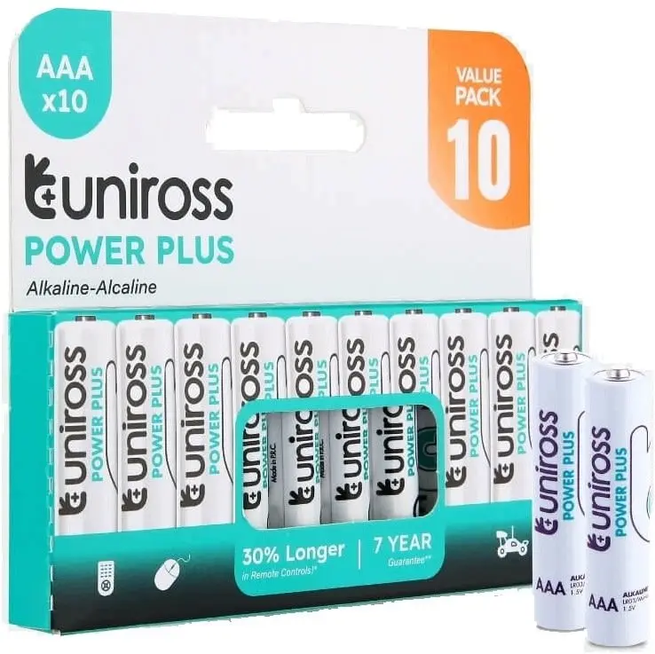 Uniross Power Plus sārma baterijas LR03