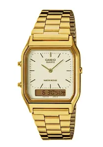 Casio AQ-230GA-9DMQYES watch Wrist watch Male Quartz Gold