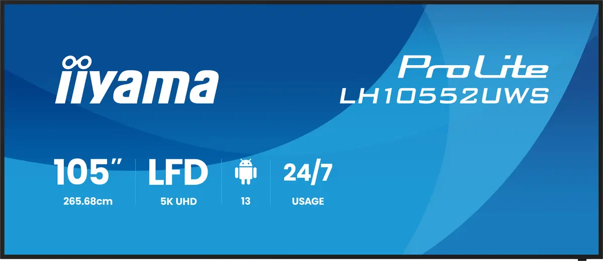 Дисплей iiyama LH10552UWS-B1AG 104.6 дюйма UltraWide 5K Photo 2