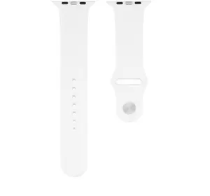 Araree Connect Silicone Loop Watch Strap for 38/40/41mm Watches, M/L Size, White