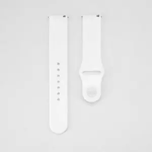 Araree Connect 22mm Silicone Loop Watch Strap, M/L, White