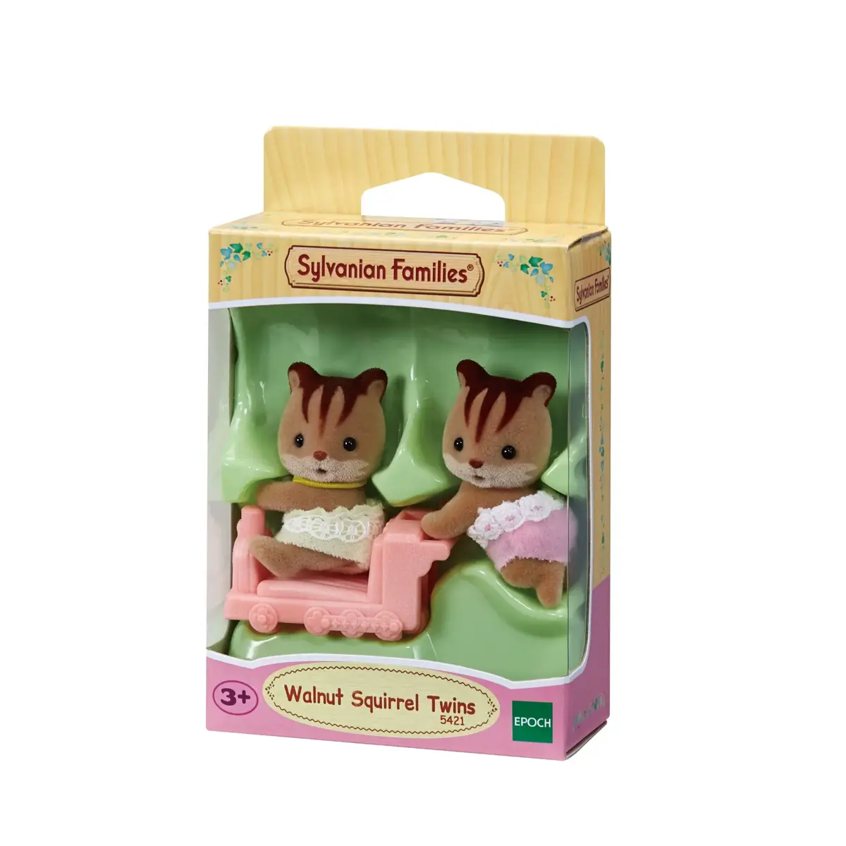Epoch Sylvanian Families 5421 Squirrel Twins Figure Photo 2