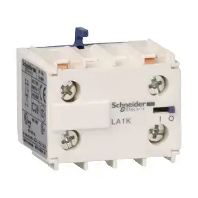 Schneider Electric LA1KN20 Auxiliary Contact Block, 2NO Front-Mount