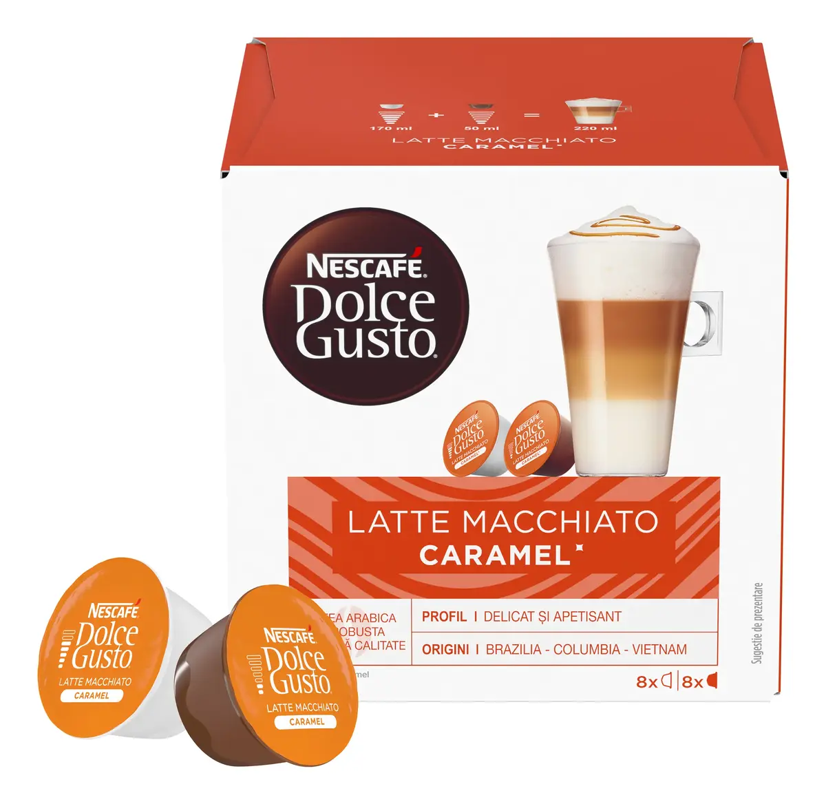 Nescafé Dolce Gusto Caramel Latte Macchiato Coffee Capsules Photo 4