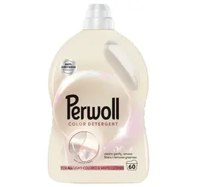 Šķidrais veļas mazgāšanas līdzeklis Perwoll Light Color, 3 l