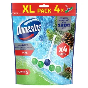 Domestos Pine Toilet Rim Block 4x55g