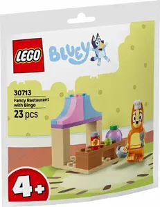 Blocks Bluey 30713 Fancy Restaurant with Bingo