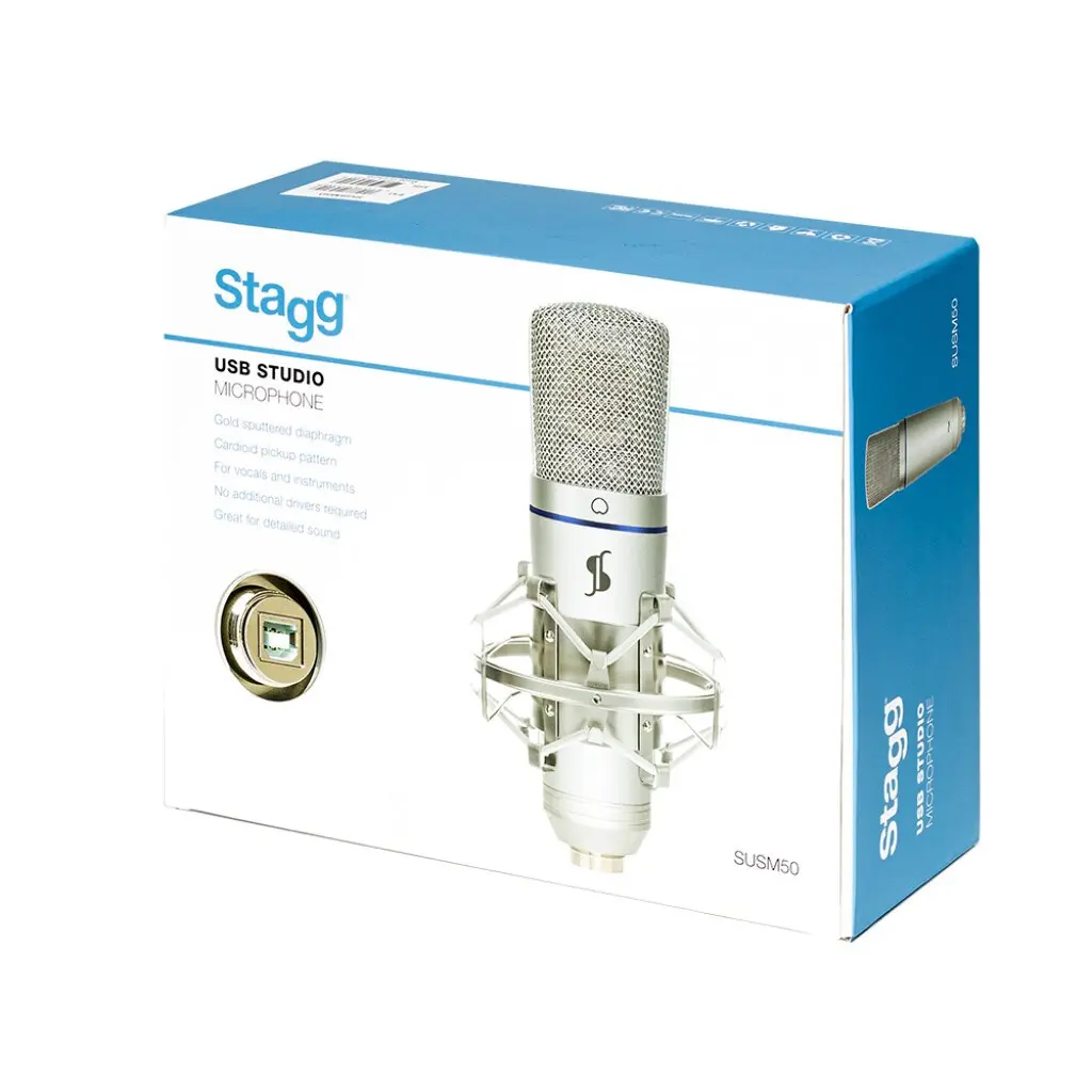 STAGG SUM50 USB studijas mikrofons Photo 4