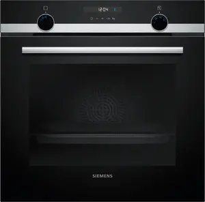 Встраиваемый электрический духовой шкаф Siemens iQ500 HB537GES3, 71 л, класс А+, черный
