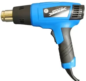 CP celtniecības fēns Hot Air Gun, melns