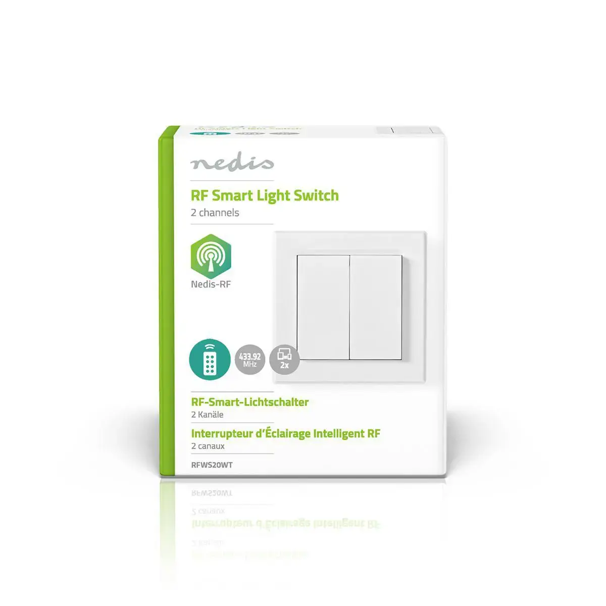 Nedis RFWS20WT Wireless Light Switch Photo 4