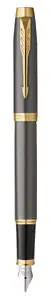 Parker IM Fountain Pen, Grey, Lacquer Finish