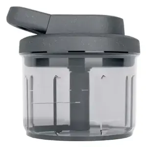 Zyliss Easy Pull Manual Food Chopper and Processor with Stainless Steel Blades
