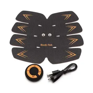 Bodi-Tek BT-ABTR5 elektroniskais muskuļu stimulators Uzlīmju plāksne Melns