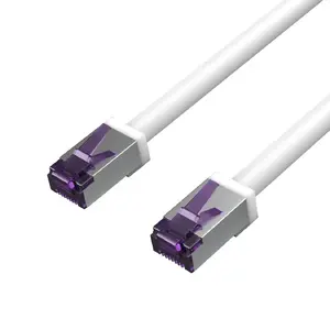 Сетевой кабель ShiverPeaks FL31-28026 Cat6a S/FTP, 1 м, RJ-45, белый