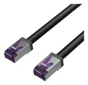 ShiverPeaks FL31-28035 Cat6a S/FTP Networking Cable 2m RJ-45 Black, Purple