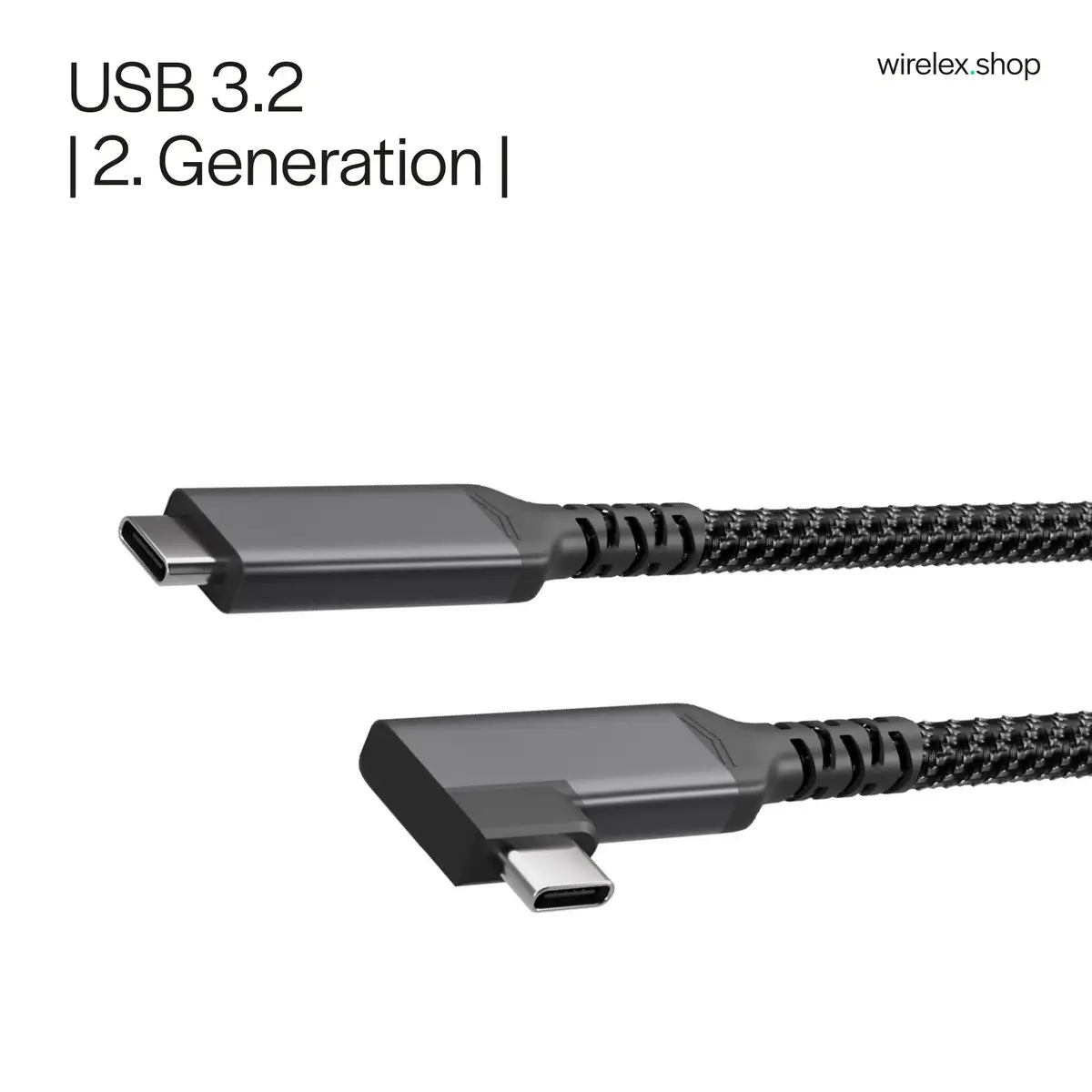 Кабель ShiverPeaks FL31-75014 USB-C на USB-C 1 м Photo 2