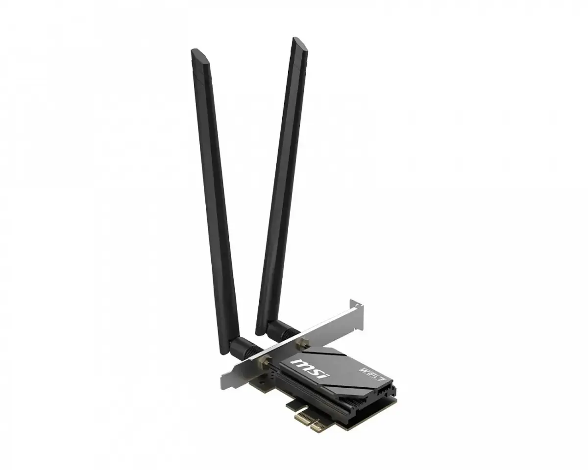 MSI Herald BE6500 WiFi 7 PCIe tīkla karte Photo 4