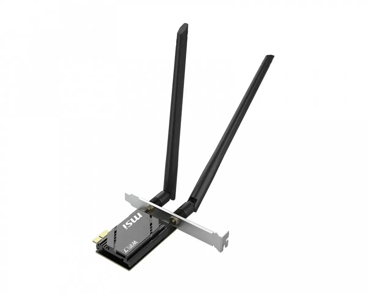 MSI Herald BE6500 WiFi 7 PCIe tīkla karte Photo 6