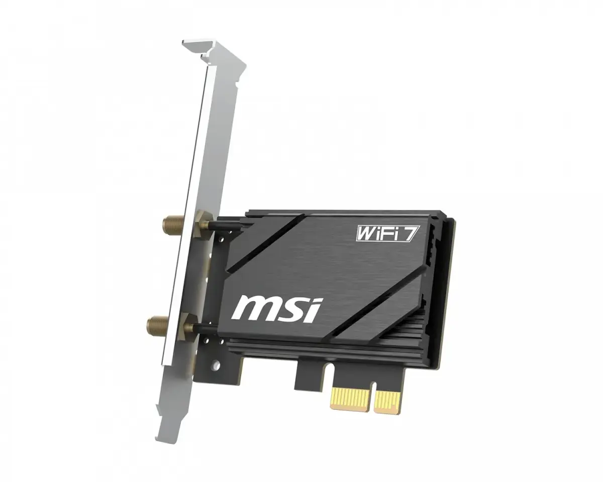 MSI Herald BE6500 WiFi 7 PCIe tīkla karte Photo 8