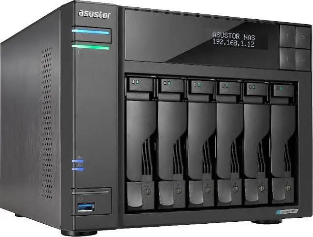 ASUSTOR Lockerstor 6-vietu NAS AS6706T v2