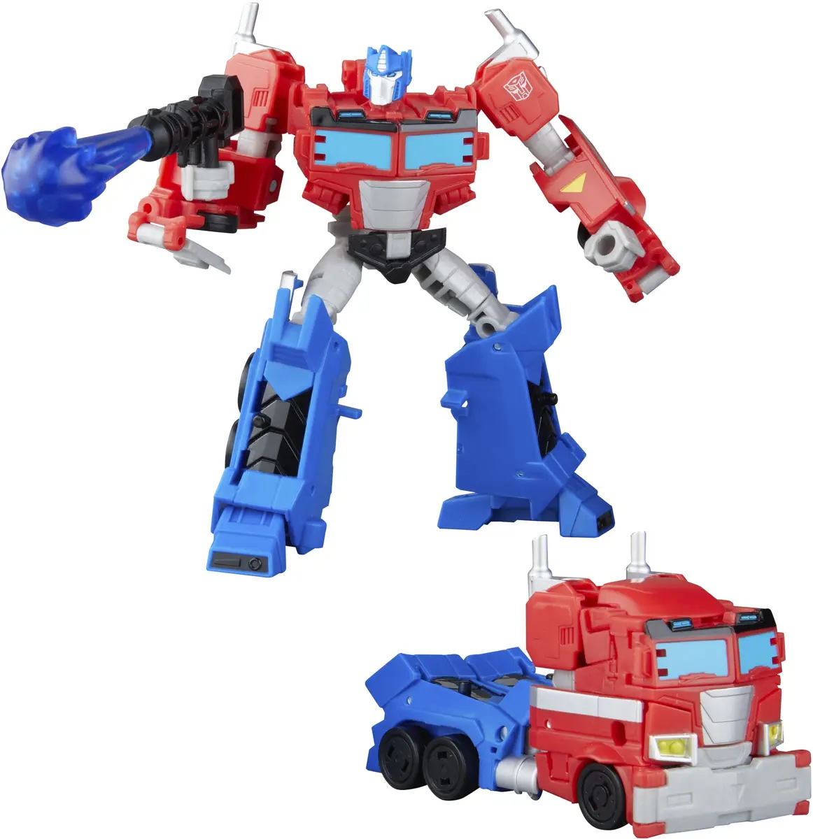 Transformers Core Prime Changers Optimus darbības