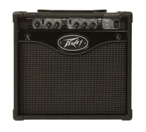 Peavey Rage 158 Guitar Amplifier, 15W, 8-inch Speaker, 2-Channel, Bass, Mid, and Treble Controls