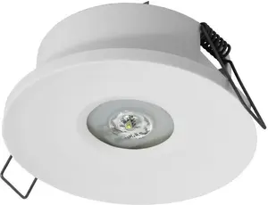 AWEX AXEP ECO LED Emergency Luminaire 1W 3h IP20 Non-maintained White