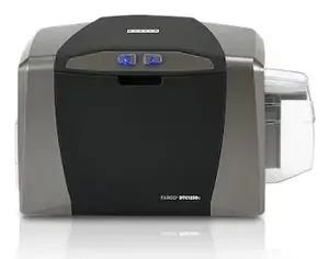 HID Fargo DTC1250e Plastic Card Printer, Dye-sublimation/Resin Thermal Transfer, 300 x 300 DPI, Ethernet