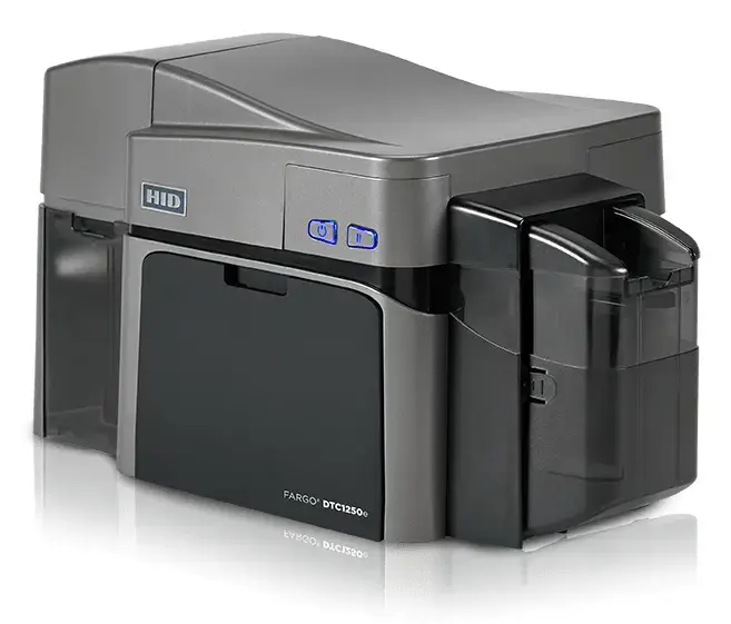 HID Fargo DTC1250e Plastic Card Printer Photo 2