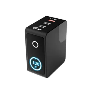i-tec 100W Intelligent Multiport USB Charger with 2x USB-C and 1x USB-A Ports