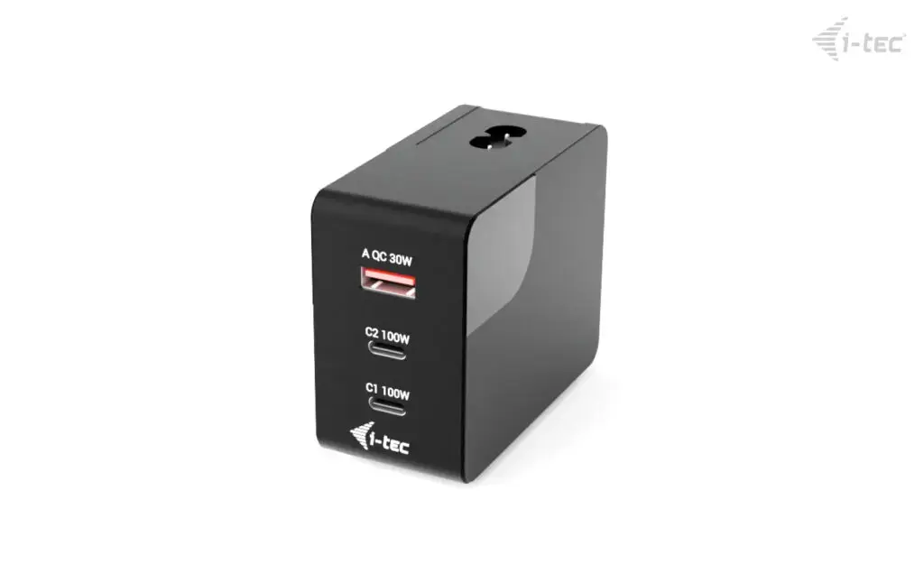 i-tec 100W Intelligent Multiport USB Charger | Universal Power Adapter Photo 3