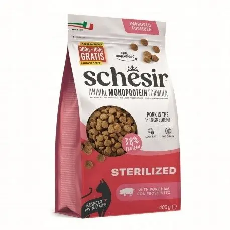 Schesir Animal Monoprotein sausā barība sterilizētiem