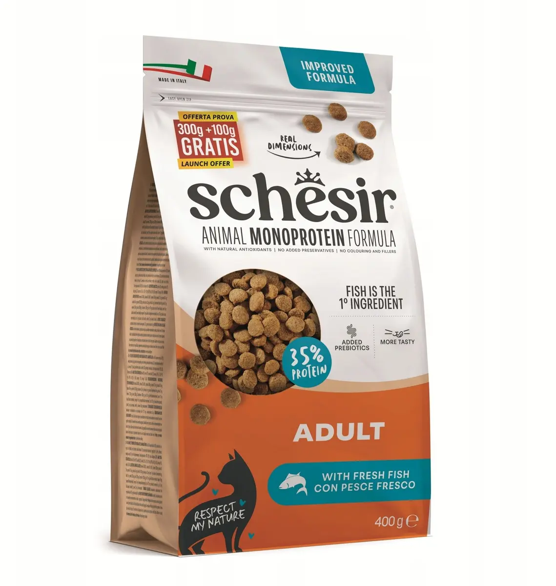 Schesir Animal Monoprotein Formula sausā barība