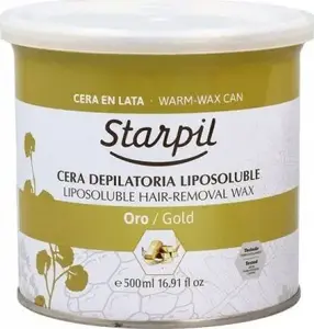 Воск для депиляции Starpil Gold в банке 500 мл