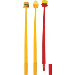 Шариковая ручка Centrum Hamburger Ice Cream Fries, синие чернила, 0.7 мм