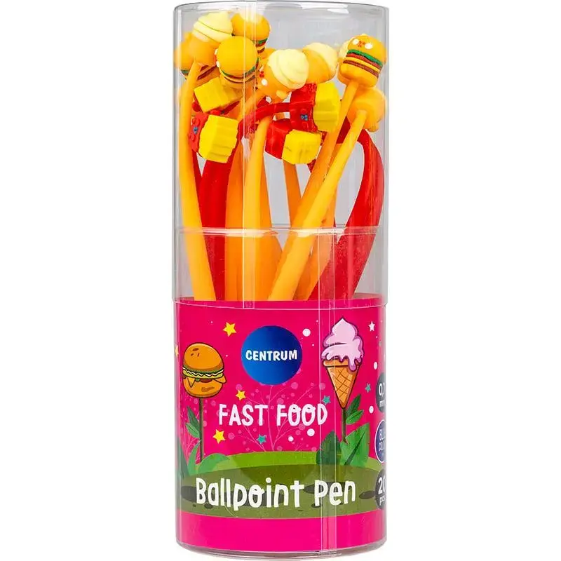 Шариковая ручка Centrum Hamburger Ice Cream Fries Photo 2