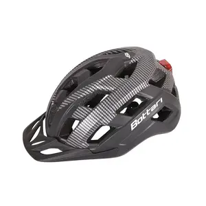 Velosipēda ķivere Bottari 94004GB, melna/pelēka, izmērs L/XL