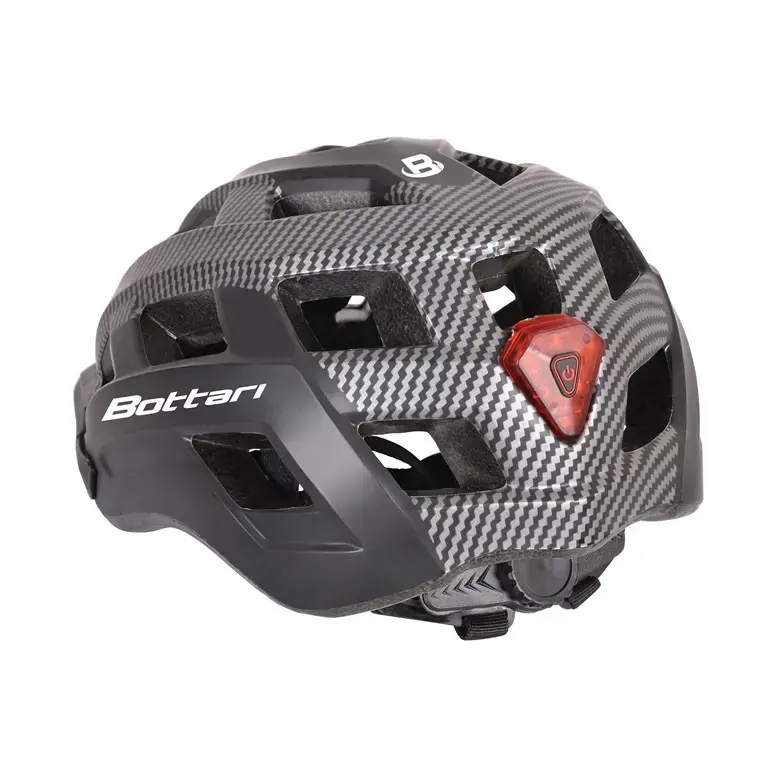 Velosipēda ķivere Bottari 94004GB - melna/pelēka Photo 2