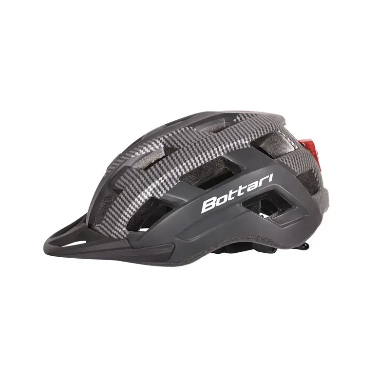 Velosipēda ķivere Bottari 94004GB - melna/pelēka Photo 3