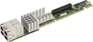 Supermicro AOC-UR-I4XT Network Interface Card, 10Gbps Ethernet, PCI Express