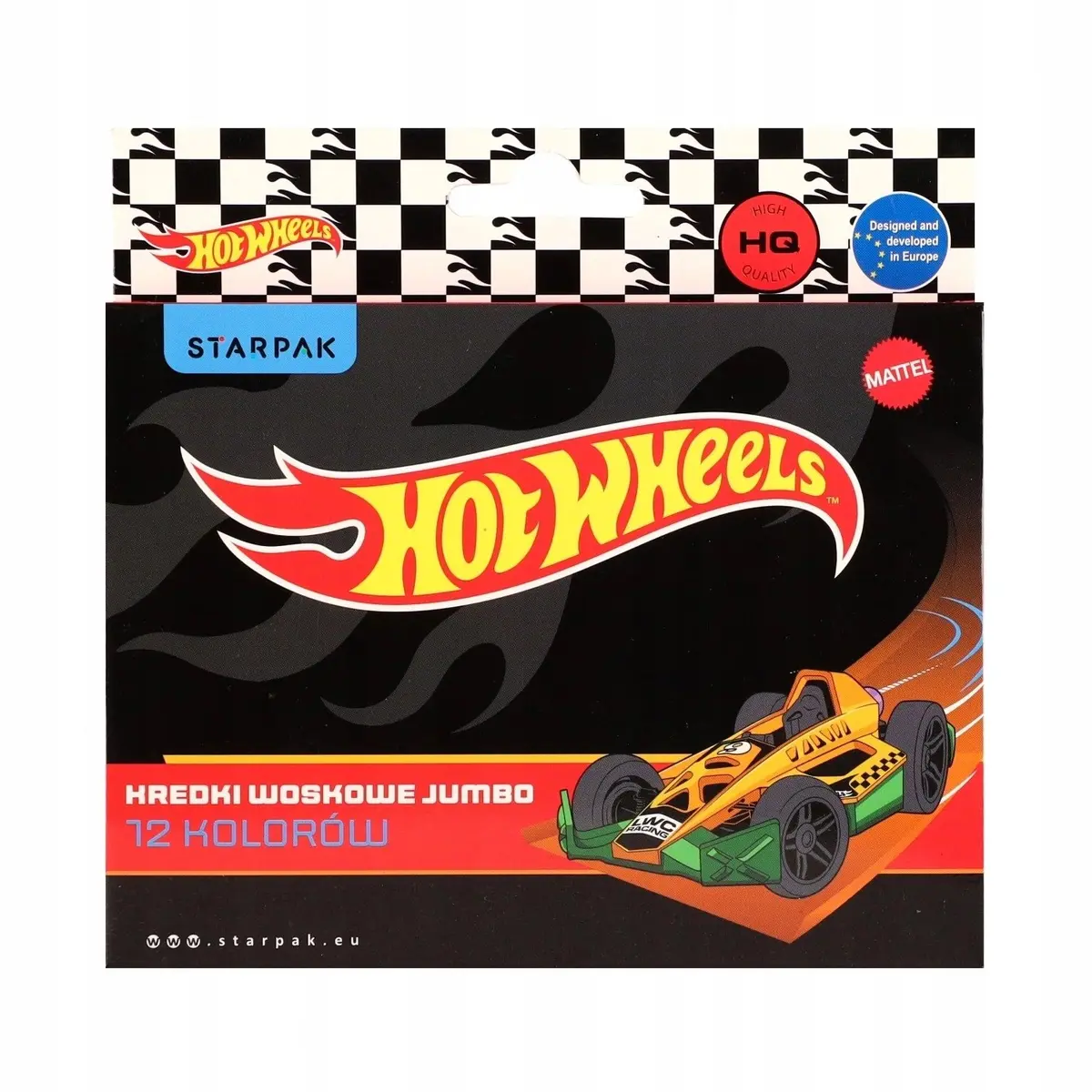 Starpak Hot Wheels Jumbo vaska krītiņi